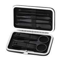 Set De 8 Piezas De Aparato De Manicura Portátil Herramientas De Cuidado De Uñas Y Pies Acero Inoxidable Pinzas Y Tijeras De Aseo Oidos Kit De Uñas - details 6