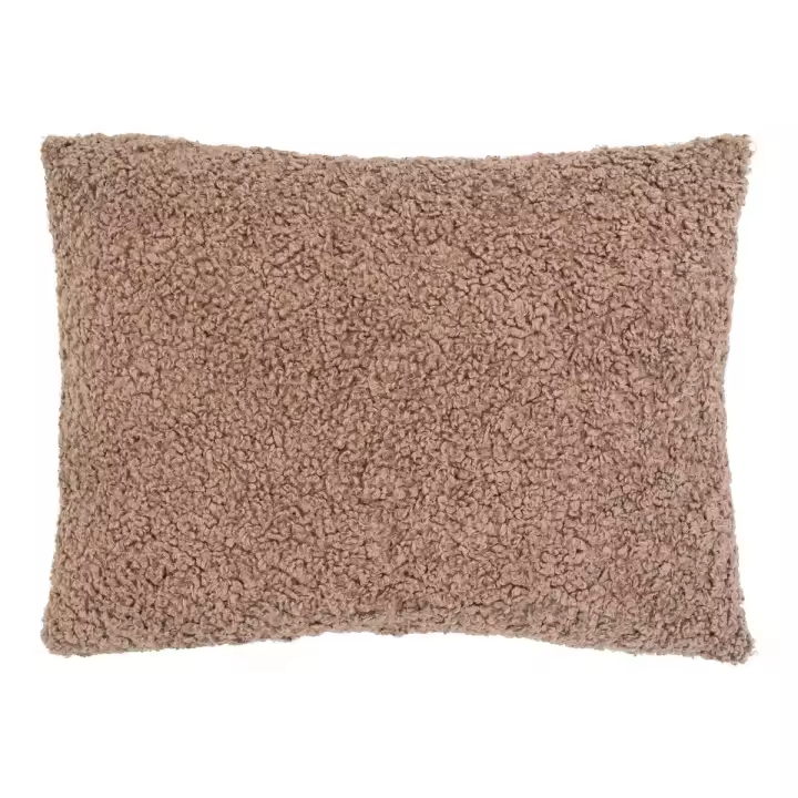Almohada Decorativa Tavira, Algodón, Marrón, 45x60x15 cm - 1