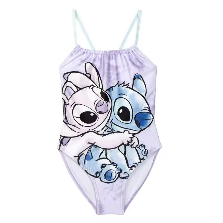 Bañador Stitch Niña Lila | Oficial y de Calidad - 1