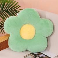 Cojín De Tela De Peluche Floral Suave Para Silla Y Sofá Decorativo Para Dormitorio Y Sala De Estar Regalo De Cumpleaños - details 12