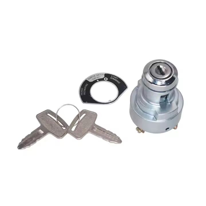 Interruptor De Encendido Ignition Starter Switch 1E013-63590 Para Motor Diesel Kubota Grasshopper 428D 928D 928D2 930D2 Con Llaves Piezas De Automóvil Material Metálico - 1