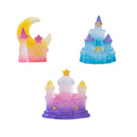 1Pcs Luminoso Mini Castillo Ornamento De Micro Paisaje Exterior Estatua Miniatura Para Jardín Potted Decoración De Hogar - details 3