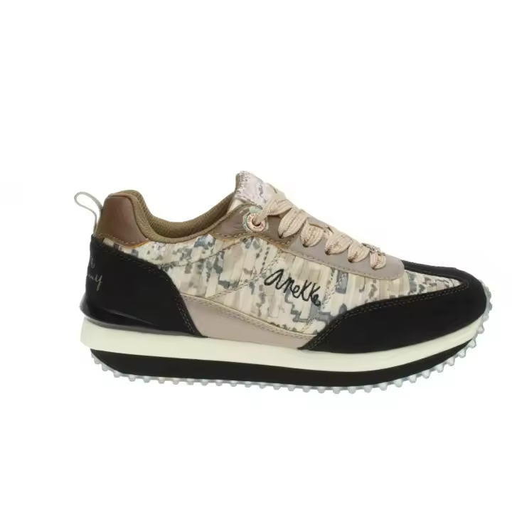 Anekke mod. 41380-60 - Sneakers multicolorn en nylon plisado estampado - 1