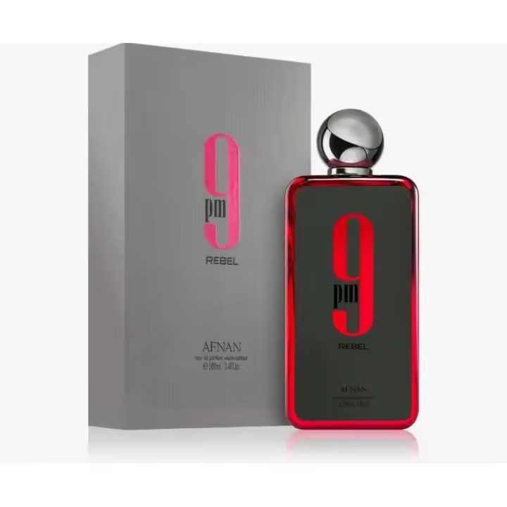 Afnan 9pm Rebel Eau de Parfum, Perfume Unisex, Fragancia Única y Cautivadora, 100ml - 1
