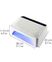 Lámpara De Uñas Profesional 2 En 1 UV LED No Rechargeable 178W Secador De Esmalte De Gel Para Manicura Máquina De Dos Manos - details 5