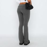 Pantalones Largos Para Mujer Leggings Elásticos De Talla Alta Estilo Athleisure Yoga Fitness Pantalones Bell Bottoms Para Verano - details 26