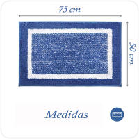 YverLand Alfombra de baño para bañera o plato de ducha antideslizante y de secado rápido, gracias a sus absorbentes y suaves microfibras. - details 1