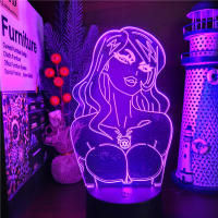 Lámpara LED De Ilusión 3D Anime Fullmetal Alchemist Cambio De Color Para Decoración De Habitación Infantil Luz Nocturna De Mesa - details 13
