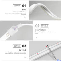 Tira De Luces LED Neón USB DC5V Dimmable Con Control Remoto RF Para Iluminación Decorativa De Cocina Y Habitaciones Luz SMD2835 Impermeable 50000 Horas De Vida - details 4