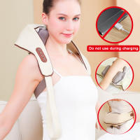 Masajeador De Cuello Y Hombros Con Shiatsu Profundo Y Calor Para Alivio Del Dolor Eléctrico Masaje De Amasado Para Musculosas - details 0