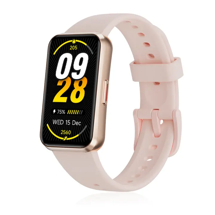DAM. Brazalete inteligente T54B con monitor de tensión y O2. Varios modos deportivos, notificaciones de apps. 3x1x4cm. - 1