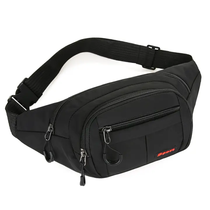Riñoneras con múltiples bolsos para hombre y Mujer, Bolso de pecho, carteras Manos libre, riñonera para entrenamiento, viaje, Correr - 1