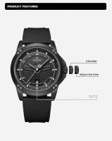 Reloj De Pulsera Para Hombre NAVIFORCE 2024 Lujo Deportivo Militar a Prueba De Agua Con Calendario Cinta De Goma Quartzo Reloj De Moda Casual - details 2