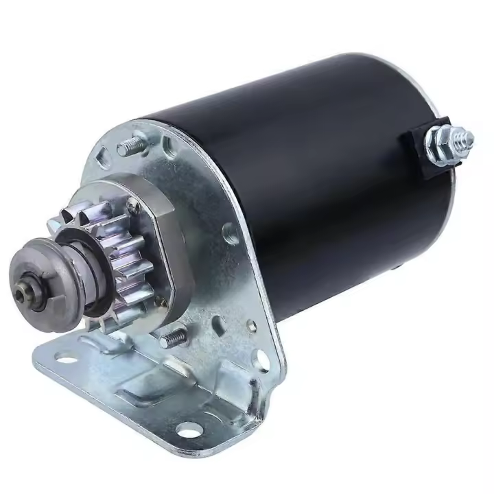 Starter Replacement for BS Engine 14.5 16 16.5 17 17.5 18 18.5 19.5 HP 14 Tooth Steel Gear for Cub Cadet John Deere E100 110 D100 Toro Holland - 1
