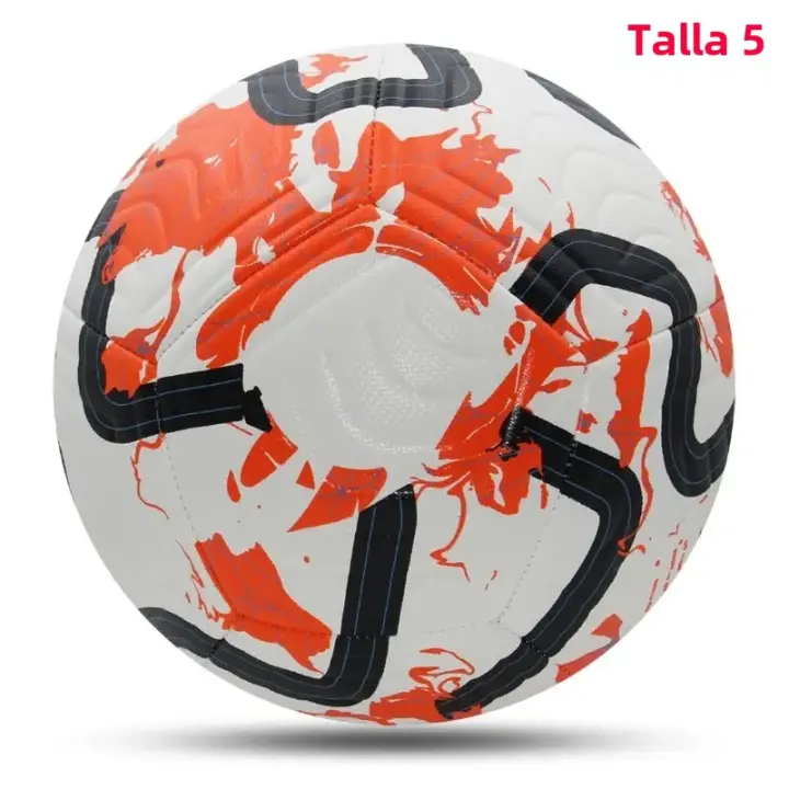 Bola De Fútbol Estándar Tamaño 5 Costurada Con Máquina Material PU Para Entrenamiento Y Partidos Al Aire Libre Futbol Voetbal - 1