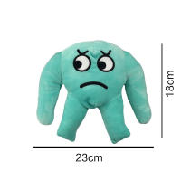 Juguete De Peluche Floppa De Banban Del Jardín Muñeco De Dibujos Animados Suave Y Cálido Regalo De Cumpleaños Para Niños Material De Peluche Corto Y Relleno De Algodón Ecológico - details 10