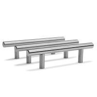 Manija De Acero Inoxidable Pulido Para Armario Y Puerta De Cocina 20PCS Pulls De Gabinete Modernos En Color Oro Y Negro - details 8