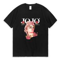 Camiseta Unisex Jojo Bizarre Adventure Anime Kawaii Manga Jojo Camiseta Gráfica Corta Para Hombres Y Mujeres Casual Primavera Otoño - details 2