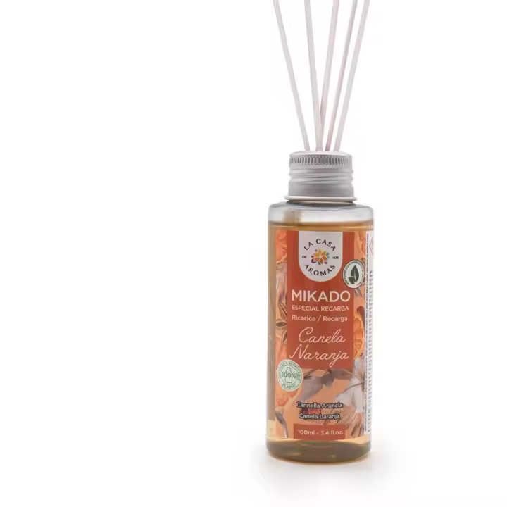 Mikado Aromaterapia Ambientador 100 Ml - Pack 6 Unidades - Variedad de Fragancias Naturales - 1