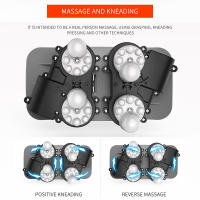 Almohada De Cuello Portátil En Forma De U Con Masajeador Eléctrico Y Calor Recargable Por USB Relajador De Músculos Del Hombro Y Cuellodetails 10