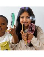 Olivia Garden Fingerbrush Care Mini Kids Yellow Cepillo Niños - details 3