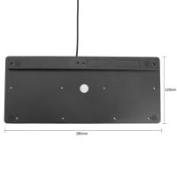 Teclado Inalámbrico Mini Multimedia K1000 Super Delgado 78 Teclas Para Portátil Con Soporte Para Muñeca Tipo De Operación Membrana - details 11
