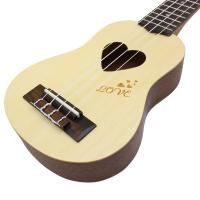 IRIN Ukulele De 17 Pulgadas Madera De Spruce Instrumento Musical De 4 Cuerdas Guitarra Hawaiana Con Bolsa De Almacenamiento Regalos Para Adultos Y Educacional Para Niños - details 9