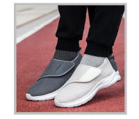 Zapatos De Caminar Para Mujer En Invierno Con Anchos Y Pies Enflados Ortopédicos Ajustables Confortables Diabéticos Con Cierre Hook & Loop Material De Suela De Goma - details 7