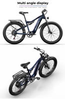 Shengmilo El nuevo MX03 bicicleta eléctrica 500W Bafang motor, 48V17.5AH840WH Batería de Litio * 2 E-Bbikes combo - details 19