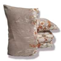 Mercatienda.es Edredón Nórdico Sherpa Tolrá Cama 150 | Sedalina & Borreguillo | +600gr/m2 - Térmico Invierno + Cuadrantes Regalo | Color Beis - details 0