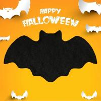 Alfombra De Halloween Con Diseño De Red De Araña Negra Alfombrilla Antideslizante Para Baño Y Frontera Puerta Tapete Gótico Oscuro Tapete De Suelo Para Decoración De Navidad - details 1