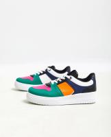 Paloma Wang zapatillas plataforma mujer deportivas con cordones combinadas - details 3