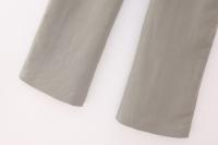 Conjunto De Dos Piezas Para Mujer TELLHONEY Moda V-Neck Cierre Frontal Zipper Pantalones De Pierna Ancha Contraste Casual Polyester Primavera/Verano - details 19