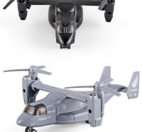 Modelo De Avión De Combate Osprey Transportador De Aleación De Latón Juguete Militar Ornamento Para Coleccionistas Y Niños - details 9