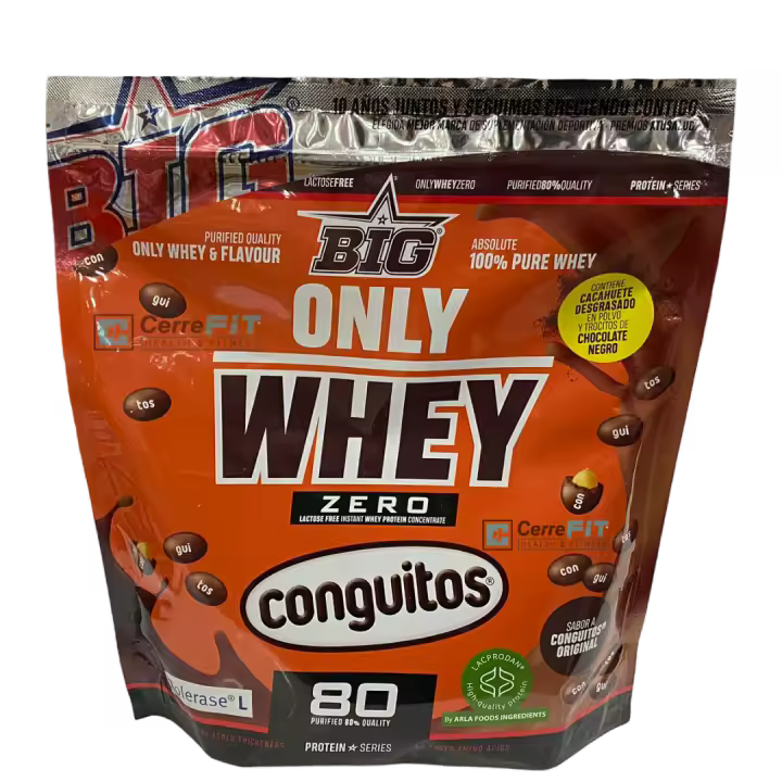 Only Whey Zero 250g - Big / sin lactosa / baja en grasas / deliciosa - 1