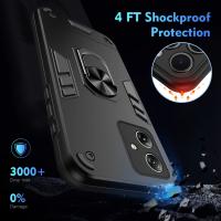 Soporte Magnético Para Teléfono Funda Protectora Para Motorola G54 G84 G14 G73 G13 G23 G72 G53 G31 G41 G32 G62 G42 G52 G82 G22 G30 G20 G10 Negro Azul Verde Compatible Con Varias Modelos - details 2
