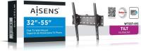 AISENS WT55T-015 - Soporte de Pared Eco para Monitor / TV DE 32" - 55", Fabricado en Acero Aleado, Inclinable de 32 a 55 pulgadas, Montaje en Pared, Carga Máxima: 40kg, Color Negro - details 1