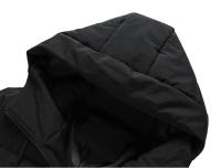 MOV Chaqueta De Algodón Grueso Para Hombre Con Capucha Estilo Casual Impermeable Y Cálida Para Otoño E Invierno Tallas Grandes Sólido - details 8