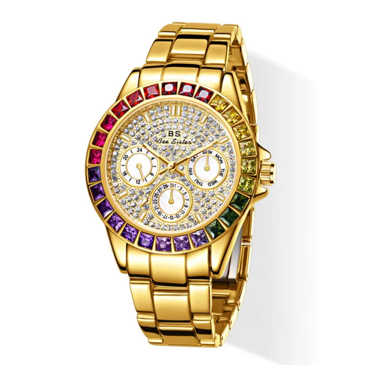 Relojes de mujer Relojes de cuarzo de lujo Reloj de pulsera creativo de moda impermeable - 1