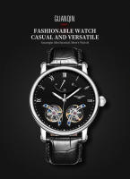 Reloj Mecánico Automático Para Hombre GUANQIN Marca De Lujo Resistente Al Agua Cristal De Zafiro Pulsera De Lujo Con Tourbillon Y Luminosidad - details 0