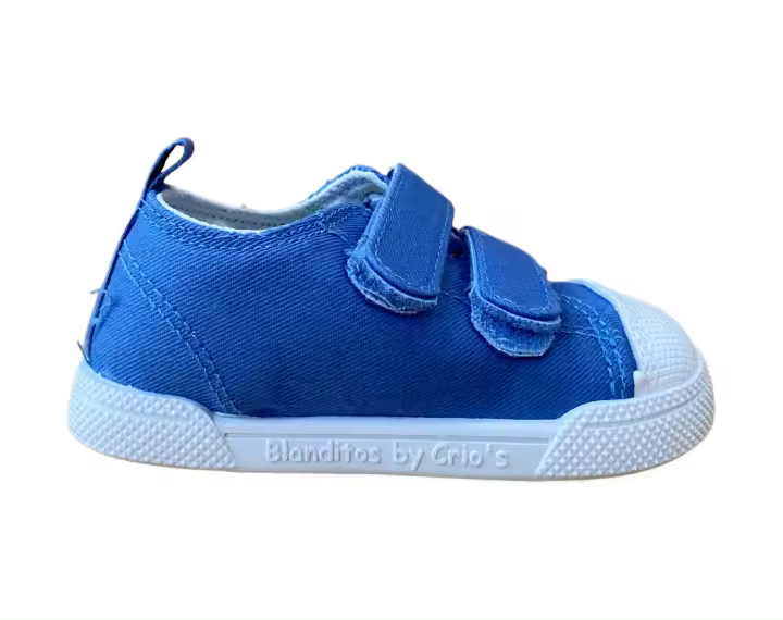 Blanditos by Crío's Zapatilla lona MELON Azulon - 1