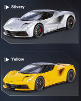 Coche De Juguete Diecast Lotus Eviya 1:24 Con Luz Y Sonido Puertas Abiertas Función De Retroceso Aleación Resistente Para Niños - details 2