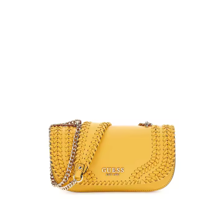 Bolso Guess Tatum Convertible Xbody Flap Amarillo HWNG9667210-MGD - 1