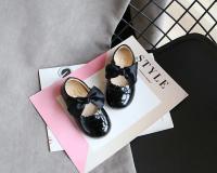 Zapatos De Niñas Estilo Princesa Infantiles Con Lazo De Cinta Y Piel Sintética Mary Janes Planos Para Niños Suaves Y Cómodos Para Todas Las Estaciones - details 25