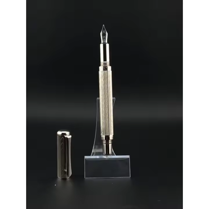 Pluma estilográfica Ungaro Chrome Silver - 1