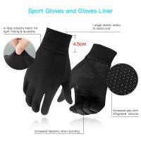 Guantes para correr, antideslizantes, y con Pantalla táctil, para Cycling, conducción deportiva, para hombres y Mujeres. - details 1