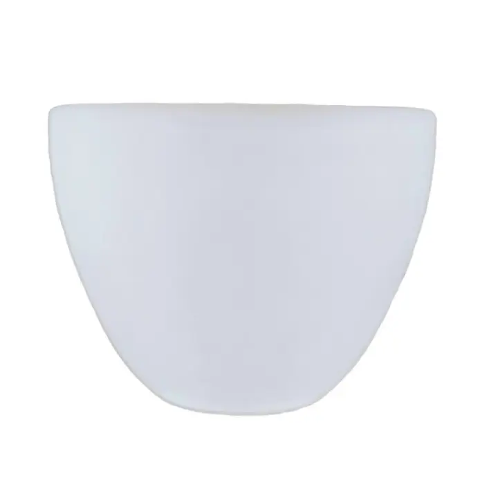 Genérico NO MARCA Tulipa de Cristal CHUPITO Mate 8x6.5cm Apertura 3cm - Diseño Clásico - 1