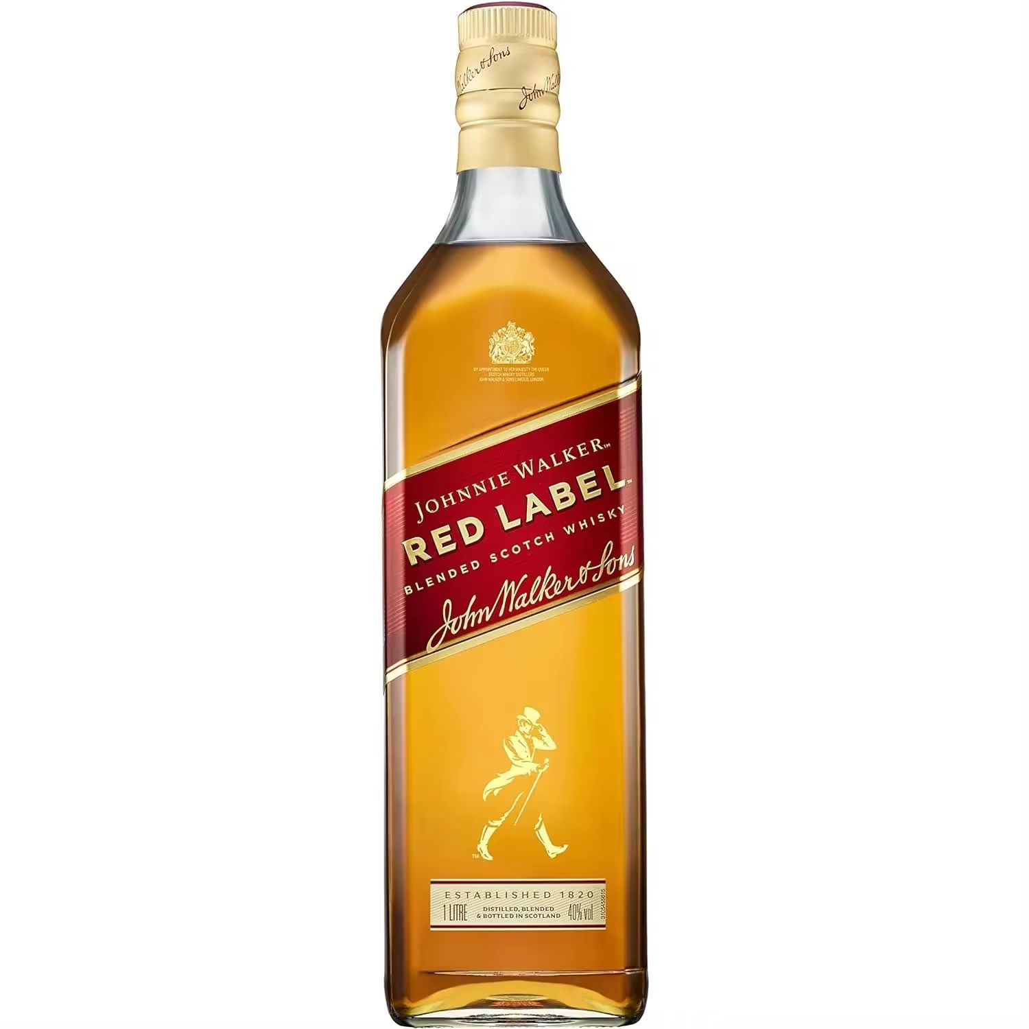 Johnnie Walker, Red label whisky escocés blended, 0.7L