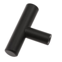Manijas De Acero Inoxidable T-Forma Para Muebles 2 Piezas Puertas Armarios Cremalleras Silvery Modernas Para Gabinetes Y Cajones - details 3