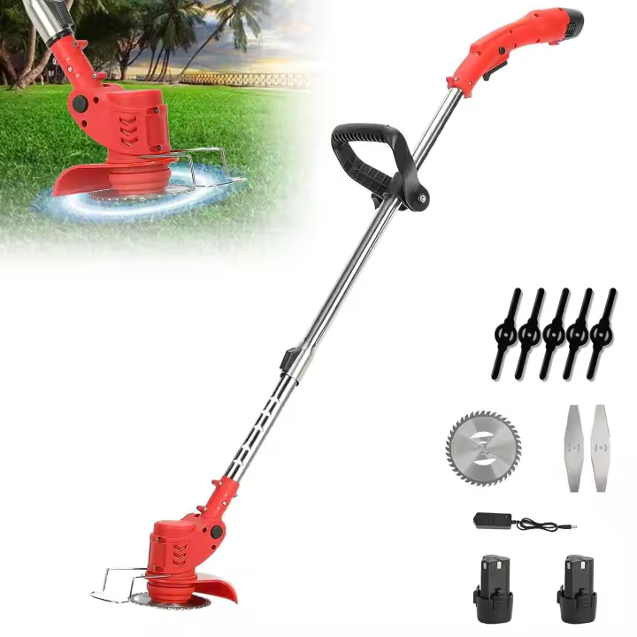 Desbrozadora Bateria 12V con 2 Baterías y Cargador - 1